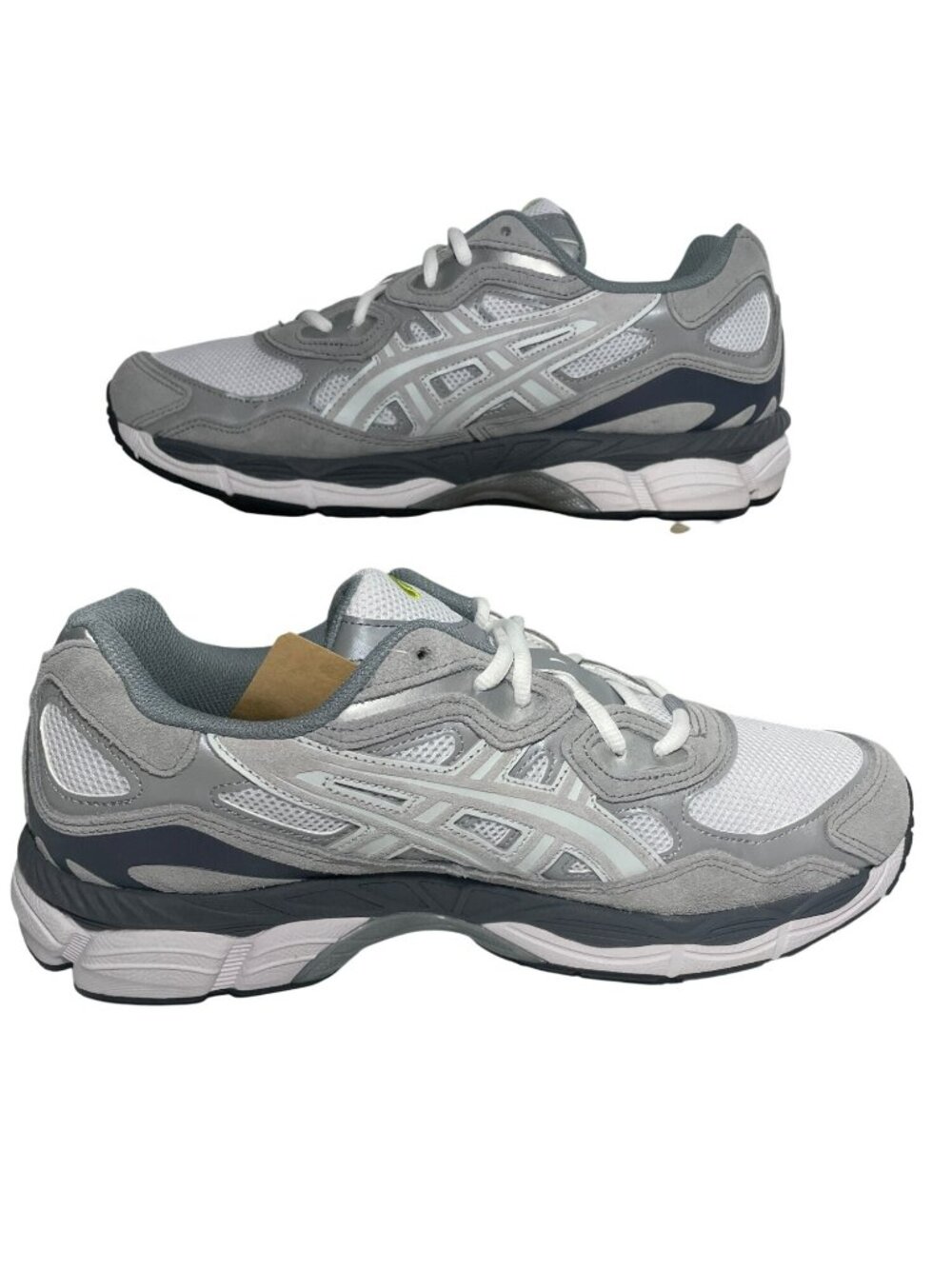 Asics Gel-NYC Running Athletic Shoes White/Glacier Grey US 11 Men/12.5 Women NWB - Picture 2 of 10